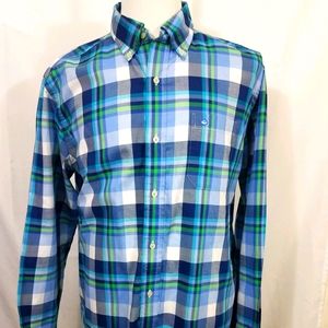 Southern Tide Classic Fit Casual Plaid shirt Large